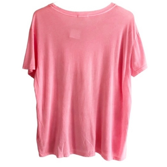 Sundry Heart Design Short Sleeve T-Shirt Pop Peach Size Medium - Picture 4 of 7